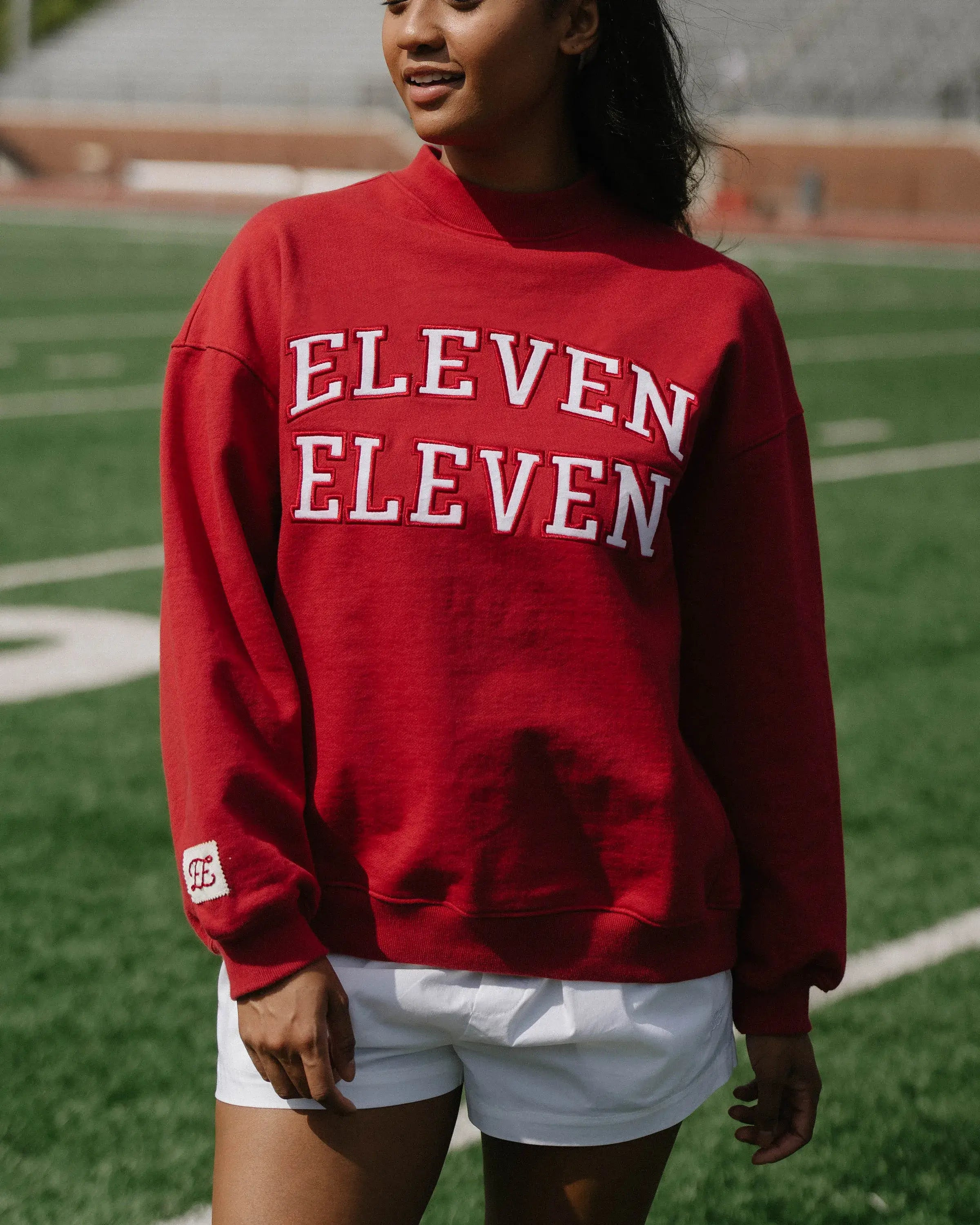 Vintage Mockneck in Vintage Red | Eleven Eleven