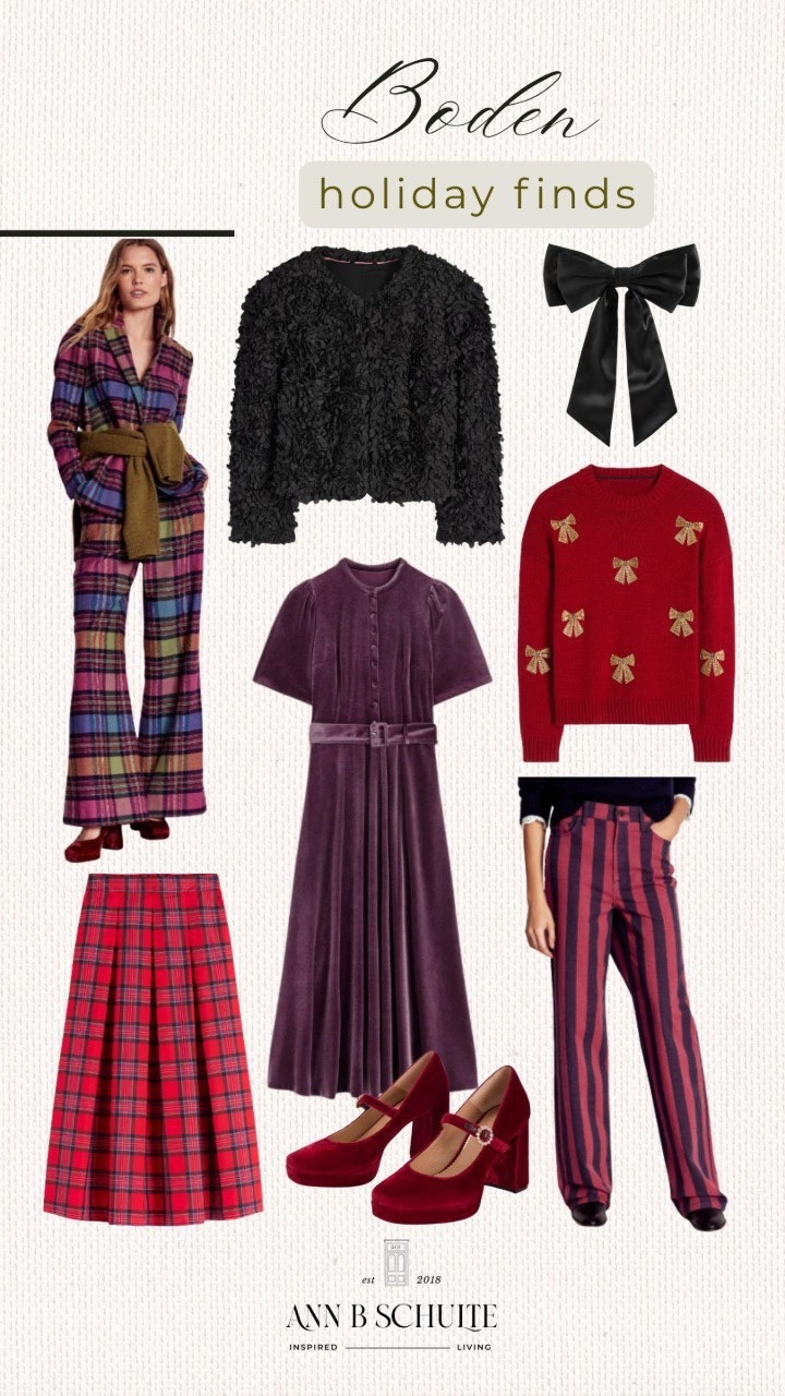 Boden’s holiday finds are bringing all the cheerful charm and festive color this season. Bright, cozy, and ready for every merry moment 🎄💫✨ #BodenStyle #HolidayFinds #LTKHoliday #FestiveFashion #OOTD #LTKFinds #WinterLooks #HolidayOutfits #OutfitInspo #ChicStyle

#LTKootd #LTKHoliday