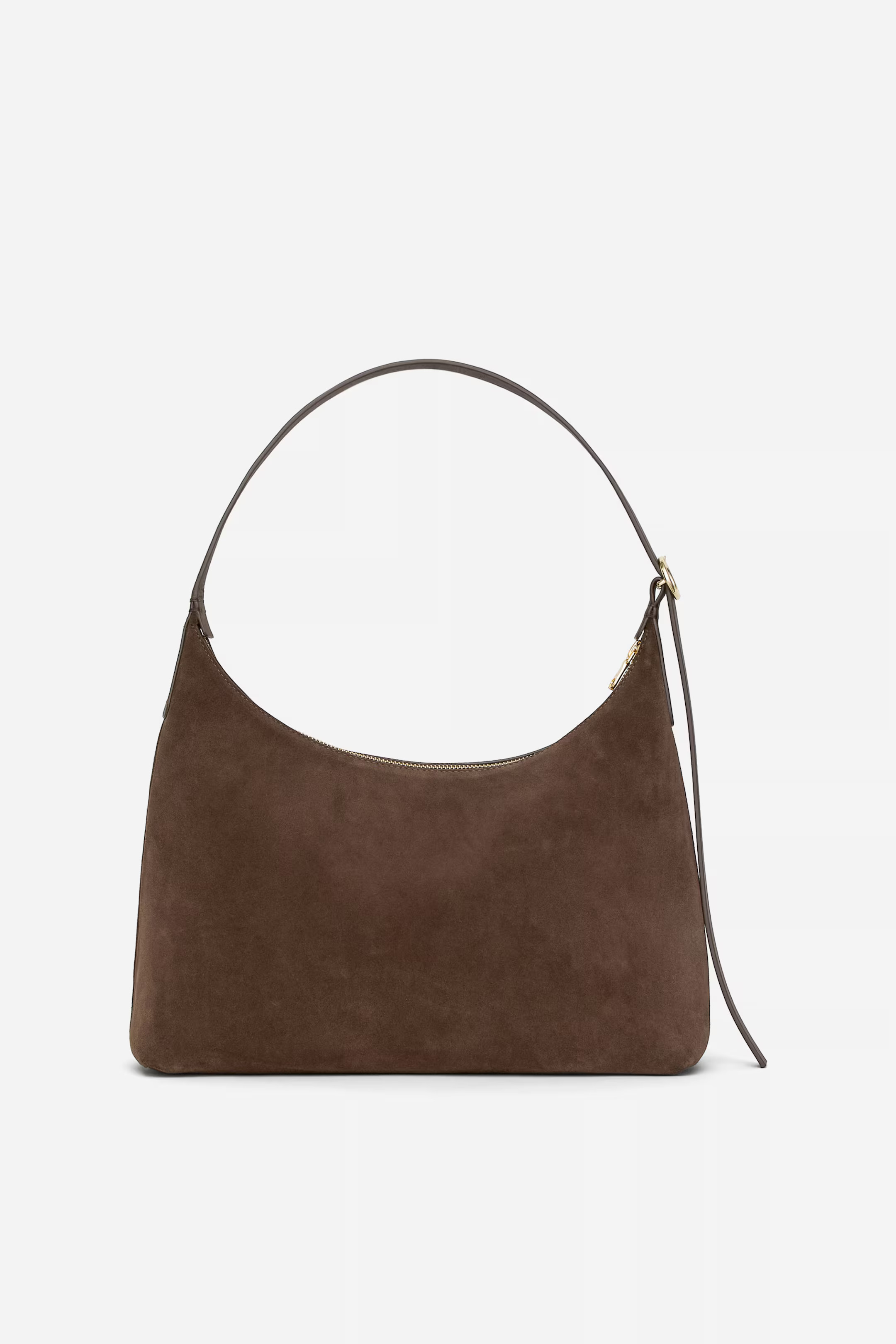 Suede Shoulder Bag - Brown - Ladies | H&M GB | H&M (UK, MY, IN, SG, PH, TW, HK)