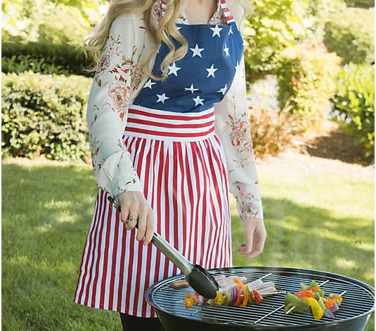 Design Imports American Flag Apron | QVC