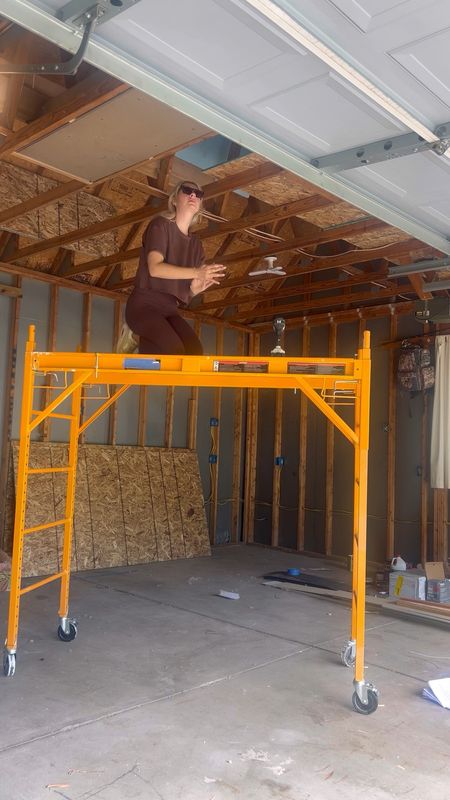 Buying this stackable scaffolding was so worth it - it costs just as much to rent and I’ve used it way more times than you’d expect! 

#walmart #walmartfinds #walmarthome 

#LTKHome #LTKxWalmart #LTKActive