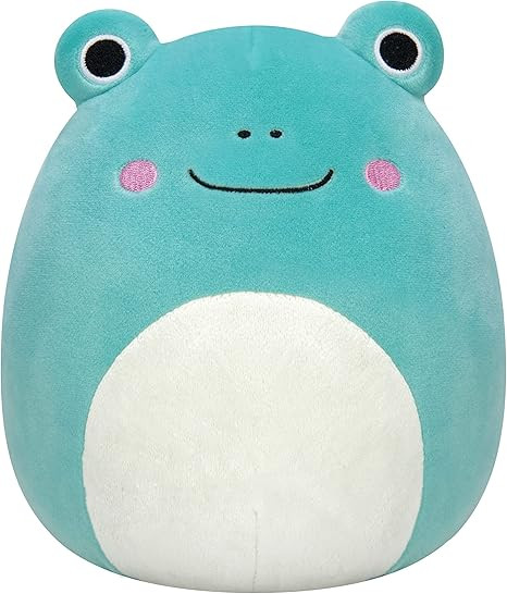 Squishmallows 12-Inch Teal Frog with Mint Green Belly Plush - Add Ludwig to Your Squad, Ultrasoft... | Amazon (US)