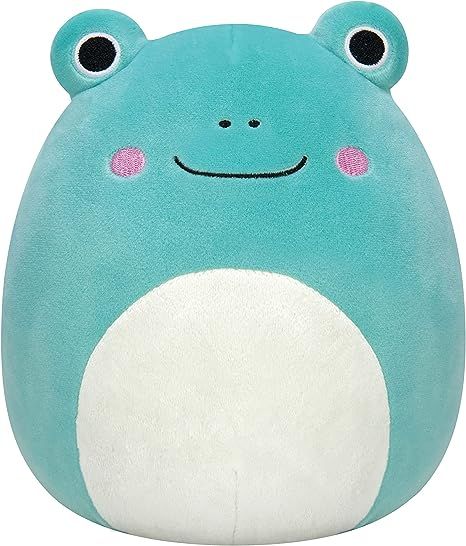 Squishmallows 12-Inch Teal Frog with Mint Green Belly Plush - Add Ludwig to Your Squad, Ultrasoft... | Amazon (US)