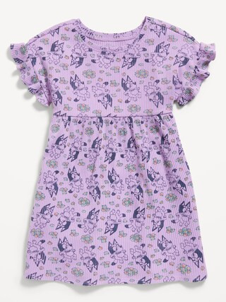 Ruffle-Sleeve Licensed Graphic Dress for Toddler Girls | Old Navy | Old Navy (US)