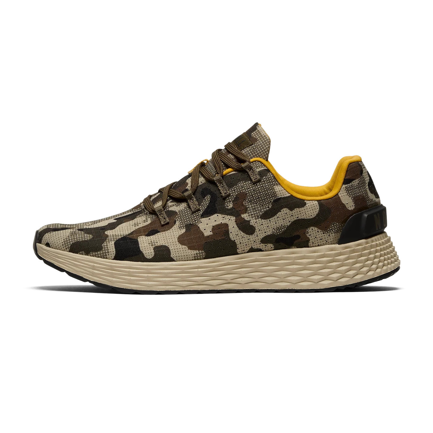 Women's Beige Camo Allday Ripstop Shoes | NOBULL | NOBULL