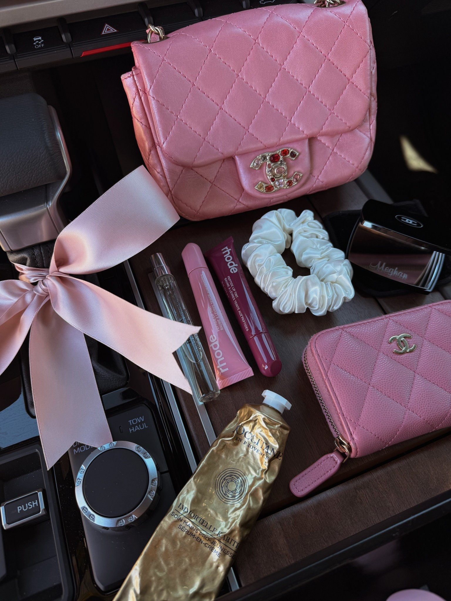 What’s in my pink bag for the month of Feb. I am obsessed with anything pink and Feb is one of my favorite months! 

#LTKSeasonal #LTKValentine #LTKBeauty