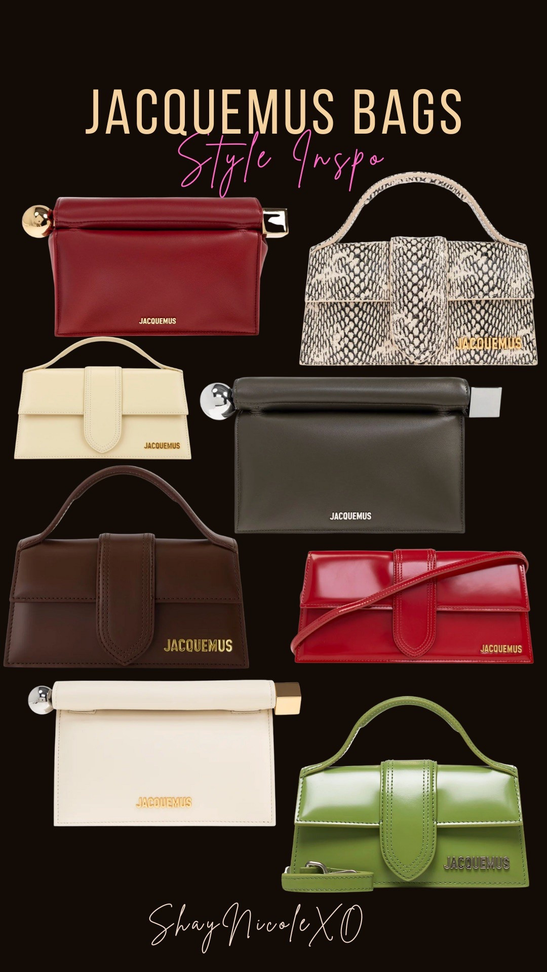 Jacquemus is one of my favorite luxury brands, because you get such a great quality for the price point! Their Rond Carre bags are so spacious, I have 4 of them and plan to get more. They’re all marked down right now, along with all their other bags over on Cettire! Treat yo self sis! 

#LTKHandbags LTKGiftGuide #LTKHoliday