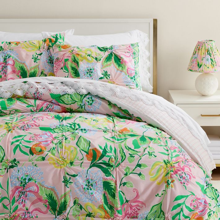 Lilly Pulitzer Via Amore Duvet Cover | Pottery Barn Teen