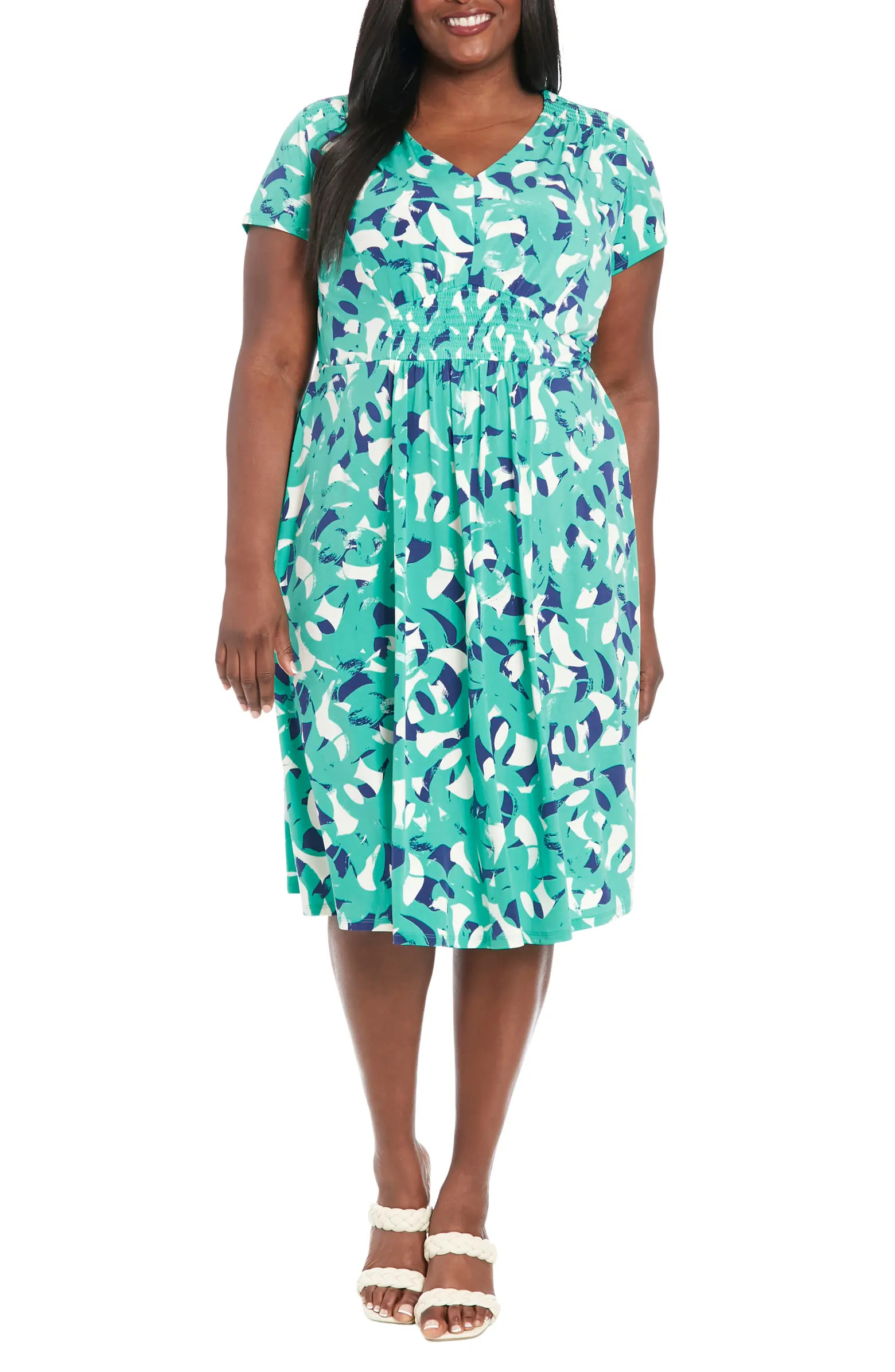 Smocked Puff Sleeve Dress | Nordstrom Rack