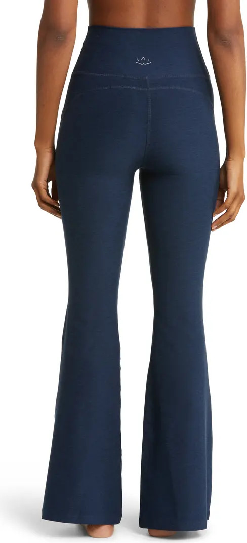 Space Dye High Waist All Day Flare Leggings | Nordstrom