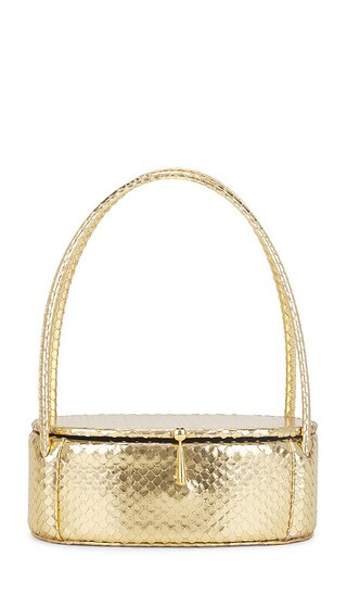 Constance Petite Oval Bag in Gold | Revolve Clothing (Global)