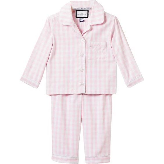 Pink Gingham Pajamas | Maisonette