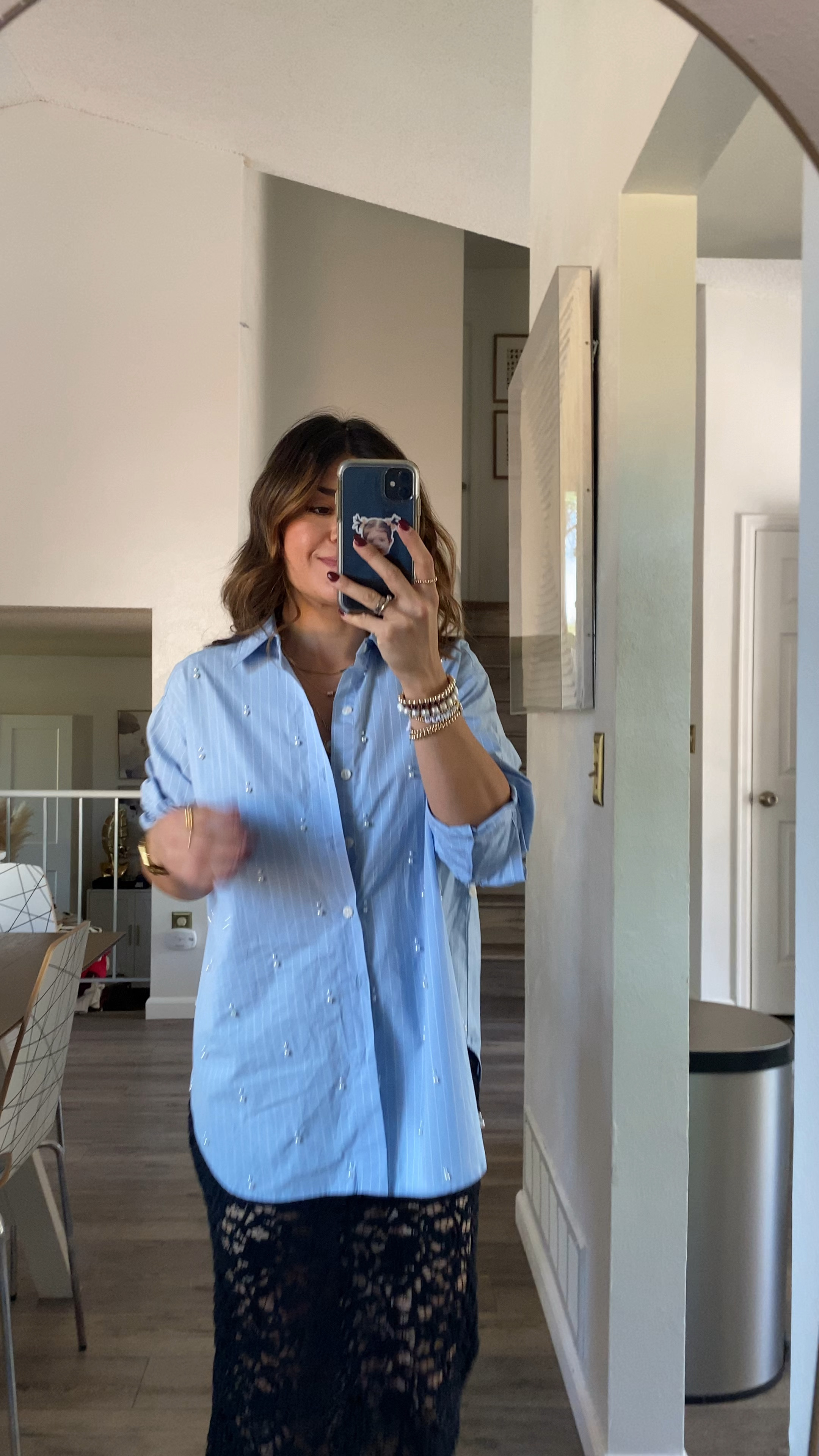 Obsessed with this skirt and embellished button down via Target! Take 20% off right now!!!

Shirt size xs
Skirt size xs

Target, target style, target finds, fall outfit, lace skirts midi skirt

#LTKSeasonal #LTKShoeCrush #LTKFindsUnder50