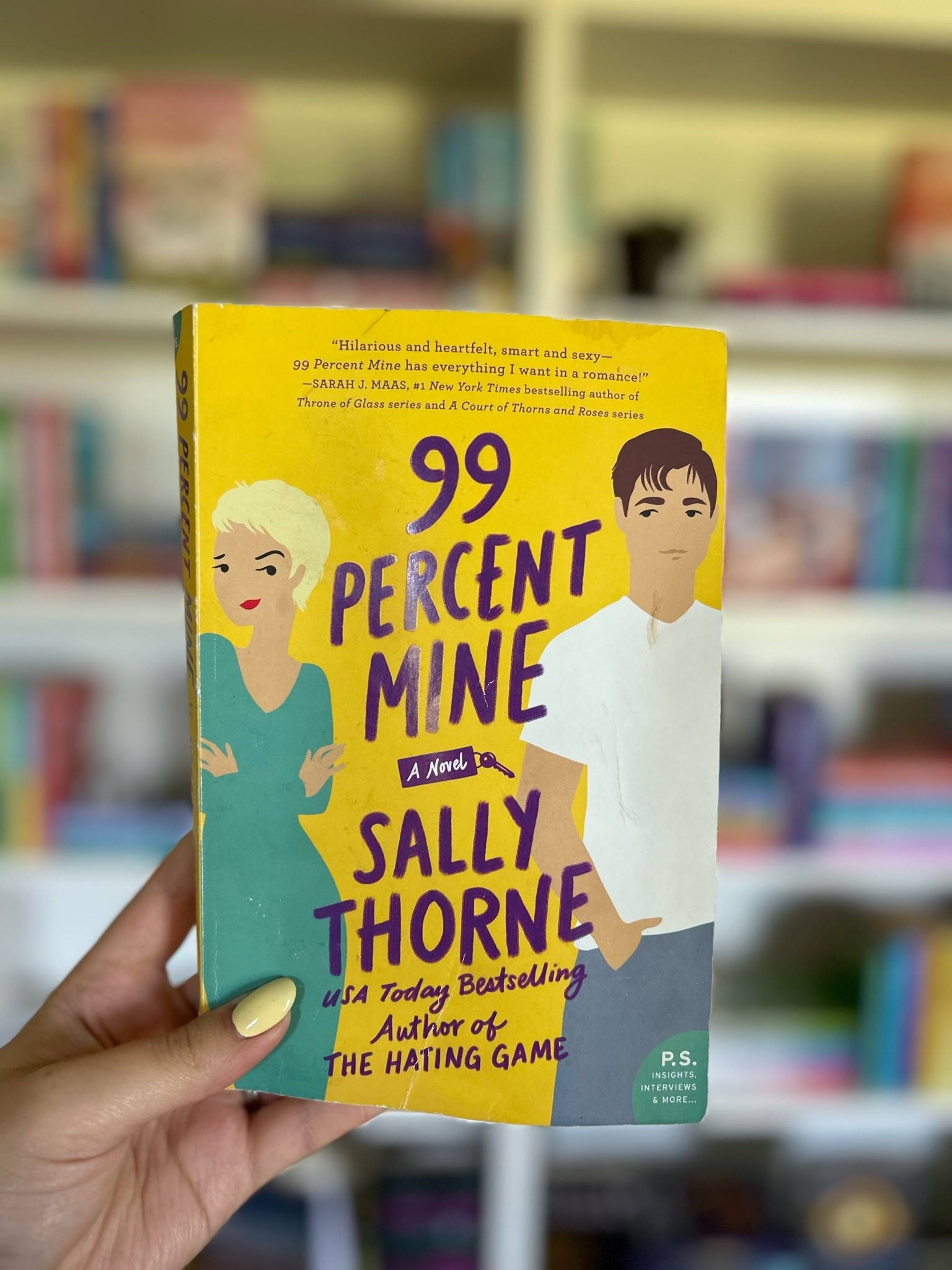 Check out 99 Percent Mine by Sally Thorne

Book, books, booktok, romance book

#book #romancebook

#LTKfall #LTKcanada #LTKgiftguide