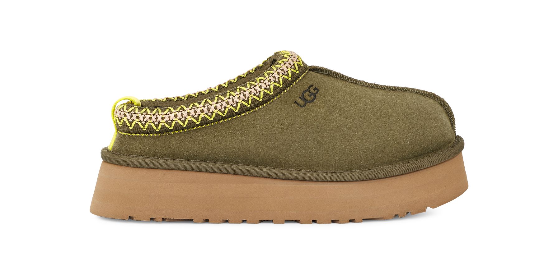 UGG Women's Tazz Suede Slippers in Burnt Olive, Size 7 | UGG (US)