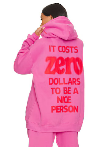 The Mayfair Group It Costs $0 Hoodie in Pink from Revolve.com | Revolve Clothing (Global)