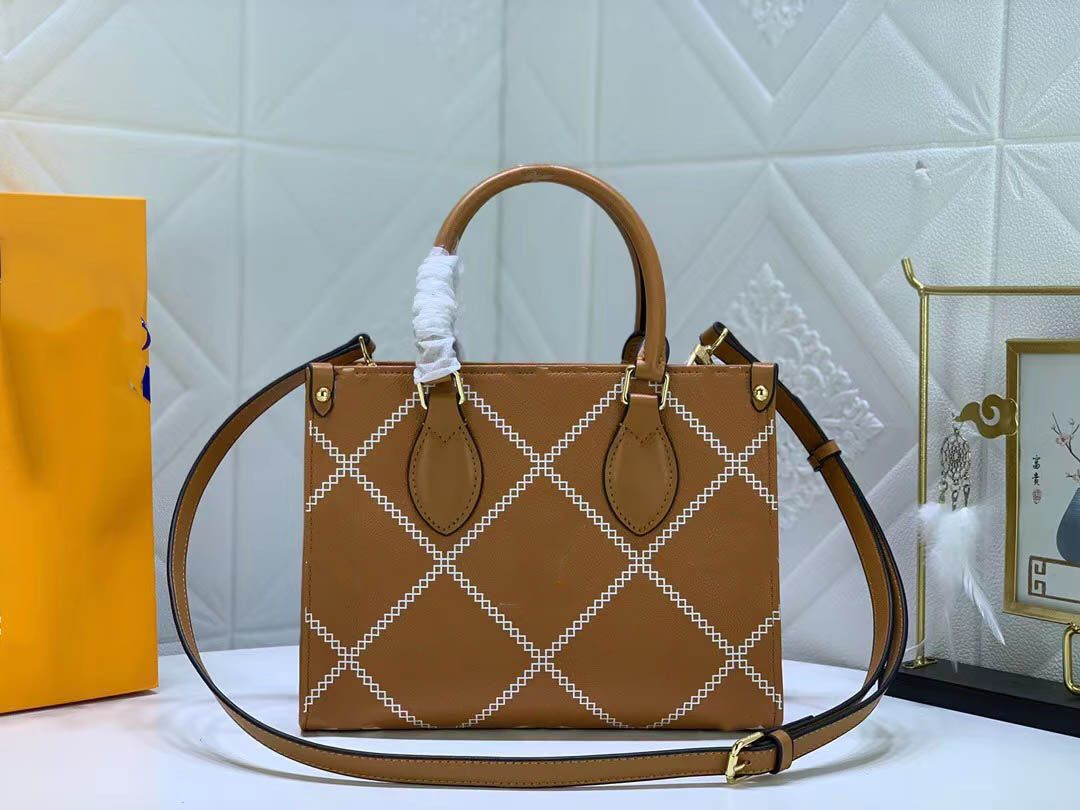 High Quality Fashion Classic Bags All Match Genuine Leather Letter Large Medium Small Tote Vintag... | DHGate