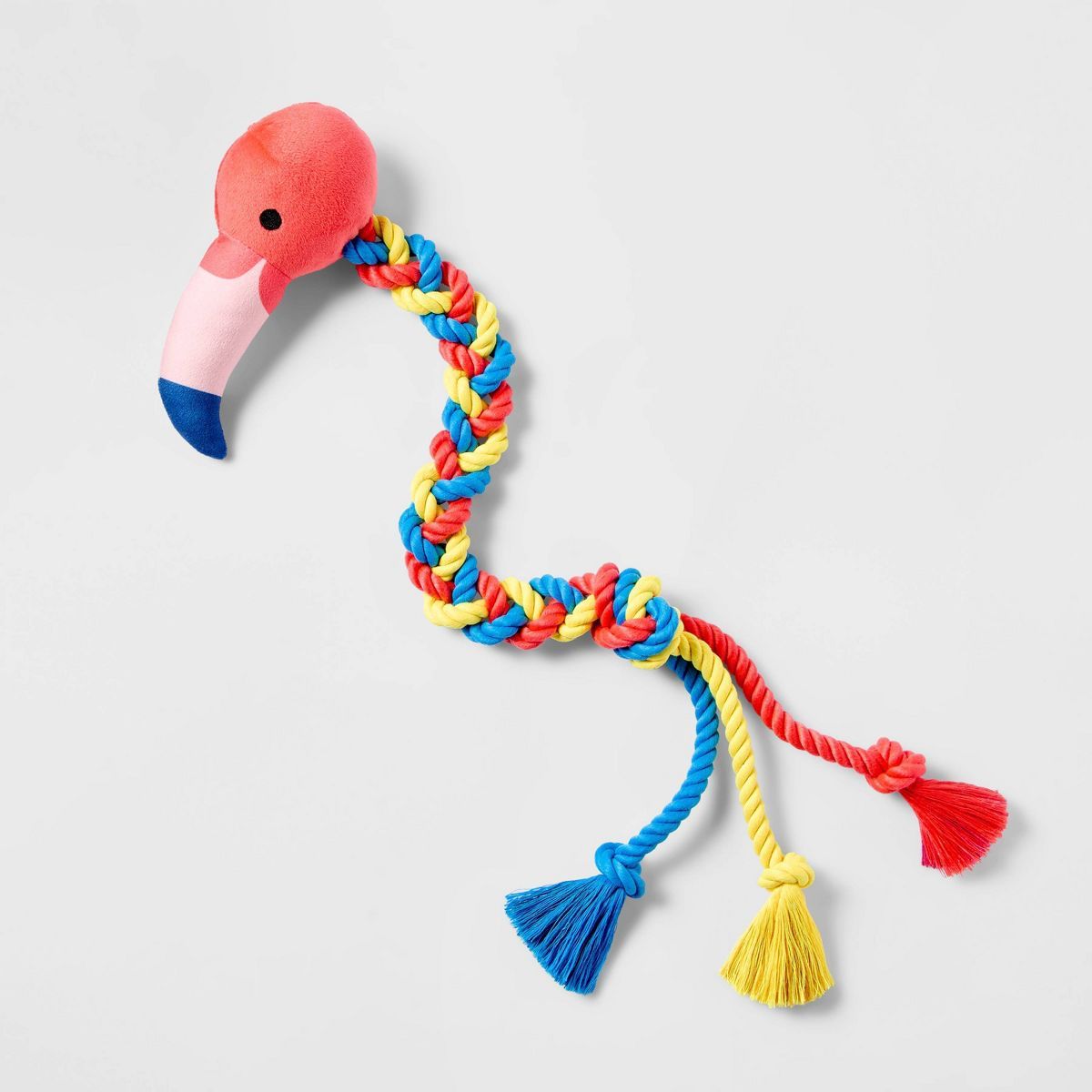 23" Flamingo with Rope Dog Toy - Sun Squad™ | Target