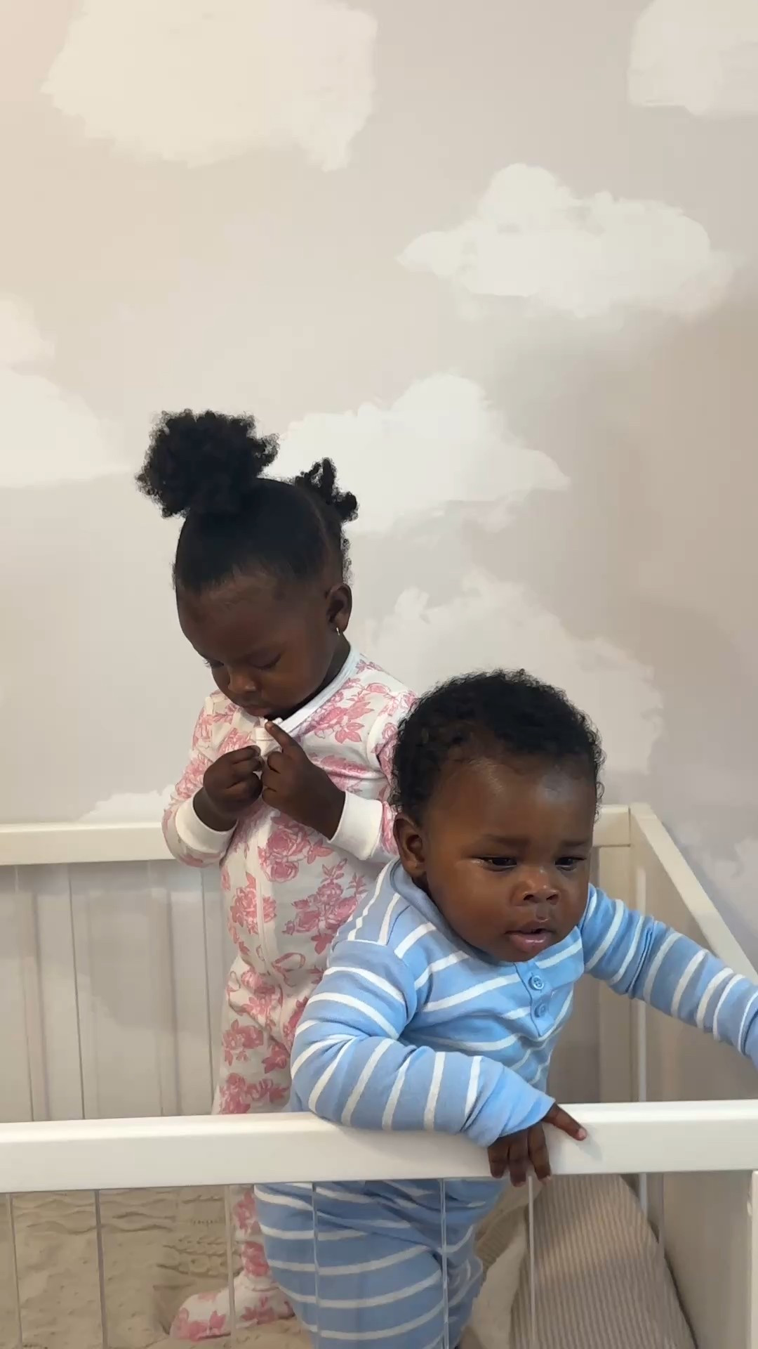 Lorie and Levii looking so adorable in their Gymboree onesies.

#LTKHome #LTKWatchNow #LTKKids