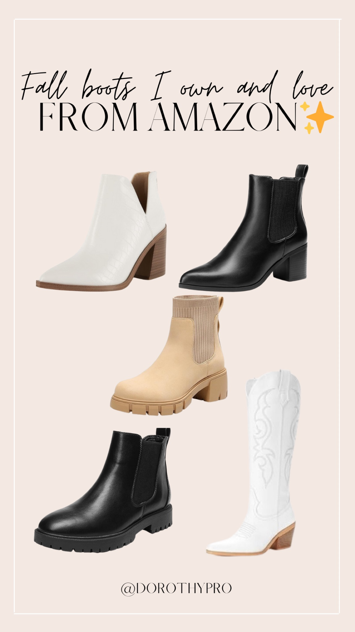 Fall boots sale for prime day!!!

Amazon fashion finds, prime day sales, prime big deal days, Chelsea boots, ankle booties, chunky boots, trending boots 

#LTKWorkwear #LTKFindsUnder50 #LTKxPrimeDay