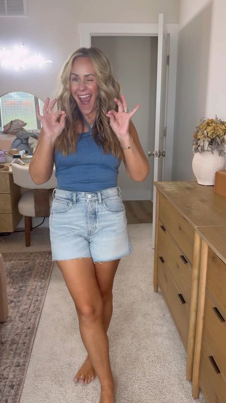 These will not last long...the PERFECT denim shorts for under $80 from Anthropologie ✨

LIKE and comment LINK for direct links. 

Anthropologie is my go-to for quality basics and these shorts are no exception. I am wearing a 27 they can be dressed up or down. I will be wearing them ALL Summer!

#petitefashion #petiteoutfit #pinterestfashion #pinterestoutfitidea #anthropologie #trendylook #momapprovedshorts

#LTKFindsUnder100 #LTKSeasonal #LTKStyleTip