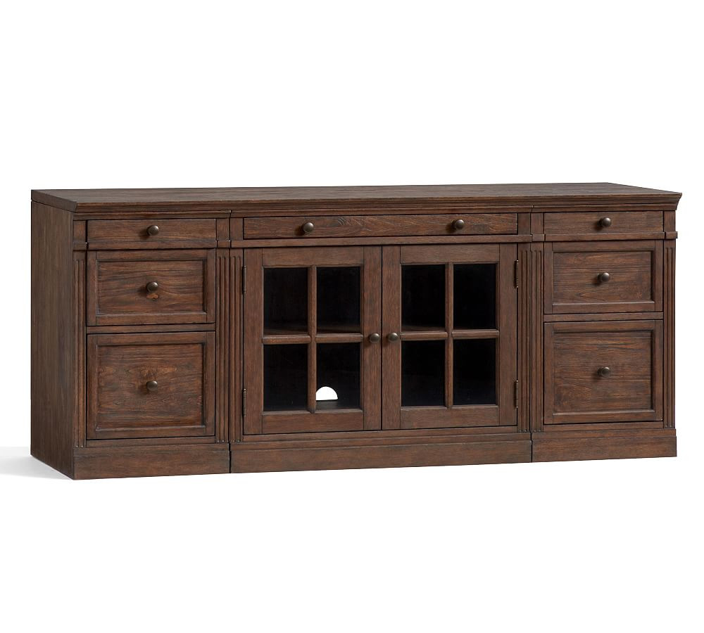 Livingston 2-Door Media Console | Pottery Barn (US)