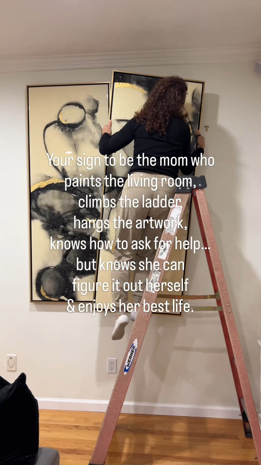 The latchkey kid in me still likes knowing I can figure it out. 😂

I’ve always found painting therapeutic. This past week, I’ve spent an hour or two painting the living room before bed. It’s mindless in the best way—and so rewarding when you get that fresh coat up.

Paint the room. Hang the artwork. Then sit down and enjoy it.

Anyone else find painting relaxing?

#LivingRoomMakeover #DIYHomeProjects #WomenWhoDIY #GenXMom #LivingRoomDecor

#LTKOver40 #LTKHome #LTKmomlife