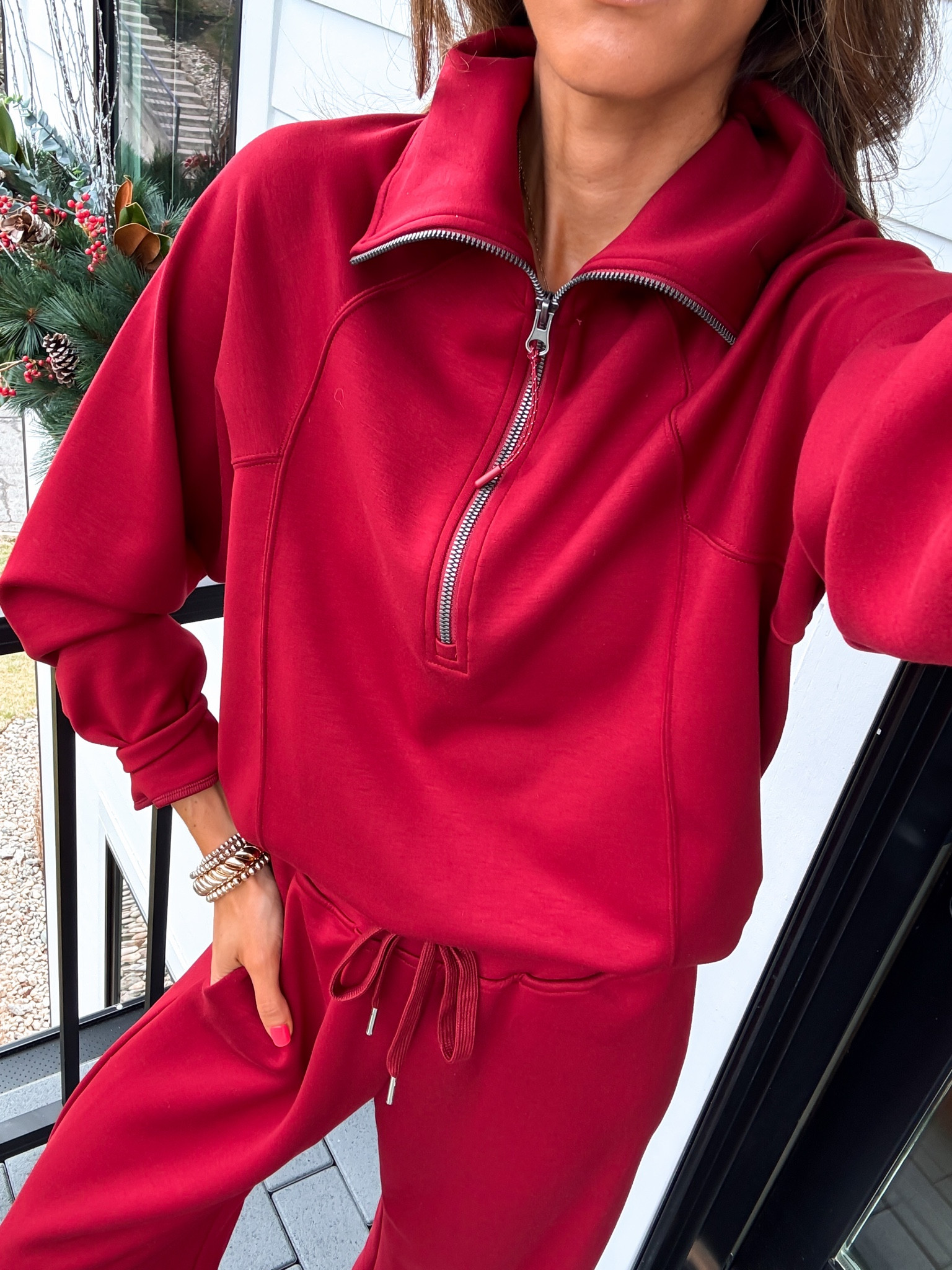 Wearing a xsmall two piece set. Super soft!  

#LTKFindsUnder50 #LTKSaleAlert #LTKootd