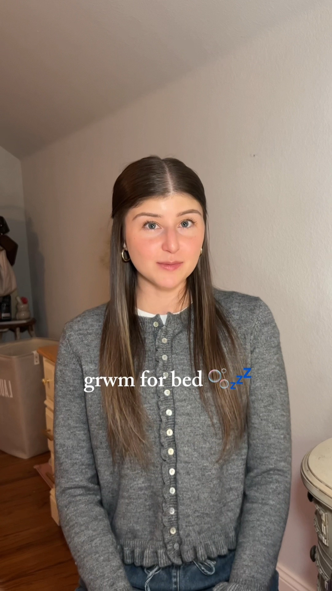 Get ready for bed with me (living at home) 

My sizing info:
Tshirt: S
Cardigan: S 
Pants: XS
Pjs: XS 

#LTKvideo #GetReadyWithMe #NightRoutine #CozyEvenings #HomeBody #BedtimeRoutine #LivingAtHome #CozyVibes #NightIn #GRWM #RelaxingNight #SelfCareNight #HomeLife

#LTKHome #LTKvlog #LTKselfcare #LTKgrwm