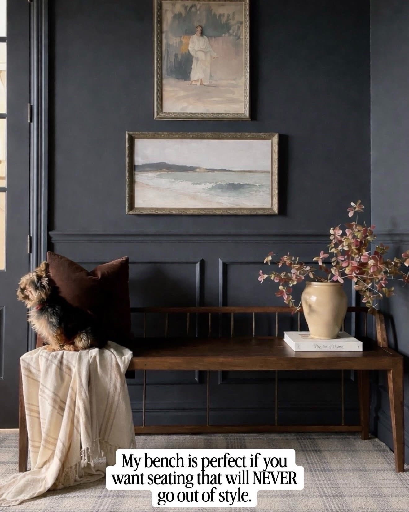 My bench is perfect if you want seating that will NEVER go out of style.

Home decor, home decor finds, interior styling, interior design inspiration, home styling ideas, neutral home decor, timeless home decor, classic home decor, transitional home decor, traditional home decor, designer inspired home decor, affordable home decor, luxury home decor look for less, curated home decor, collected home decor, budget friendly home decor, high end home decor for less, home decor recommendations, home decor roundup, interior styling, interior styling ideas, interior design inspiration, home styling tips, neutral interior design, modern traditional interiors, transitional interior design, classic interior design, timeless interiors, curated interiors, collected home style, warm neutral interiors

#HomeDecor #InteriorStyling #NeutralInteriors #ModernTraditional #TimelessDesign #HomeInspo #LayeredHome #LivingRoomInspo #InteriorDesignIdeas #DesignInspiration #CozySpaces #InteriorDetails #homestylinginspo #homerefresh #InteriorDetails #homestylinginspo

#liketkit #LTKdayinmylife #LTKHome #LTKmomlife
@shop.ltk
https://liketk.it/5YAf2

#LTKHome #LTKmomlife #LTKdayinmylife