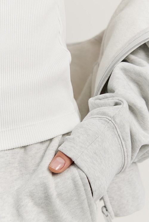 High Neck Rib Tank | Country Road