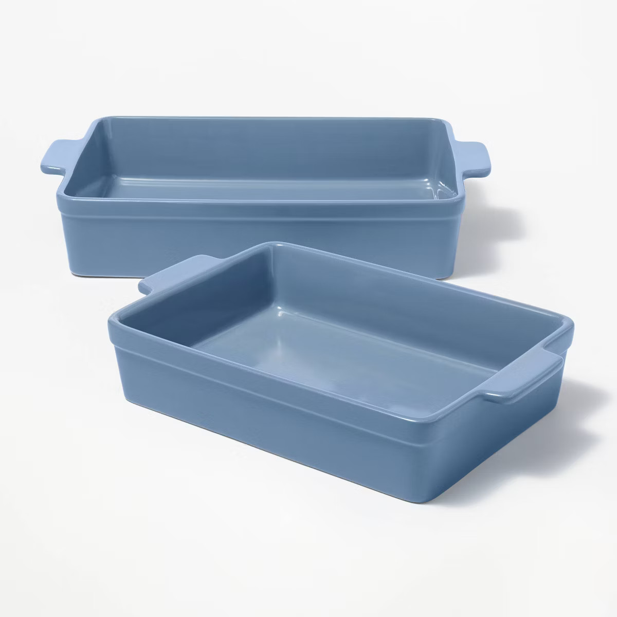 2pc Stoneware Rectangle Baking Dish Set - Figmint™ | Target