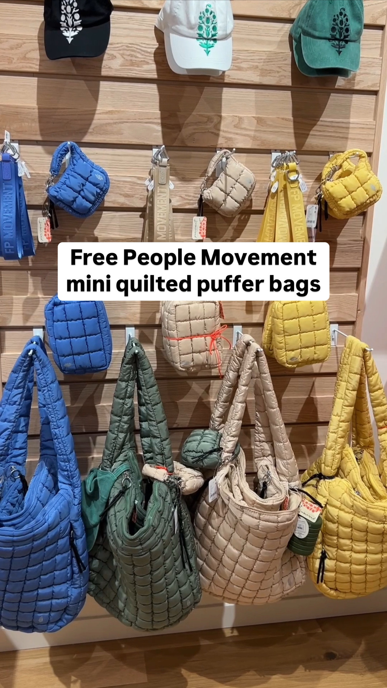 Free People Movement mini quilted puffer bags! Also including links for the popular regular puffer bags + keychains 💕

#freepeople #freepeoplemovement #bag #purse #gym #accessories 

#LTKStyleTip #LTKItBag #LTKWatchNow
