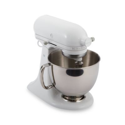 KitchenAid® Artisan® 5 qt. Stand Mixer in White/White | Bed Bath & Beyond