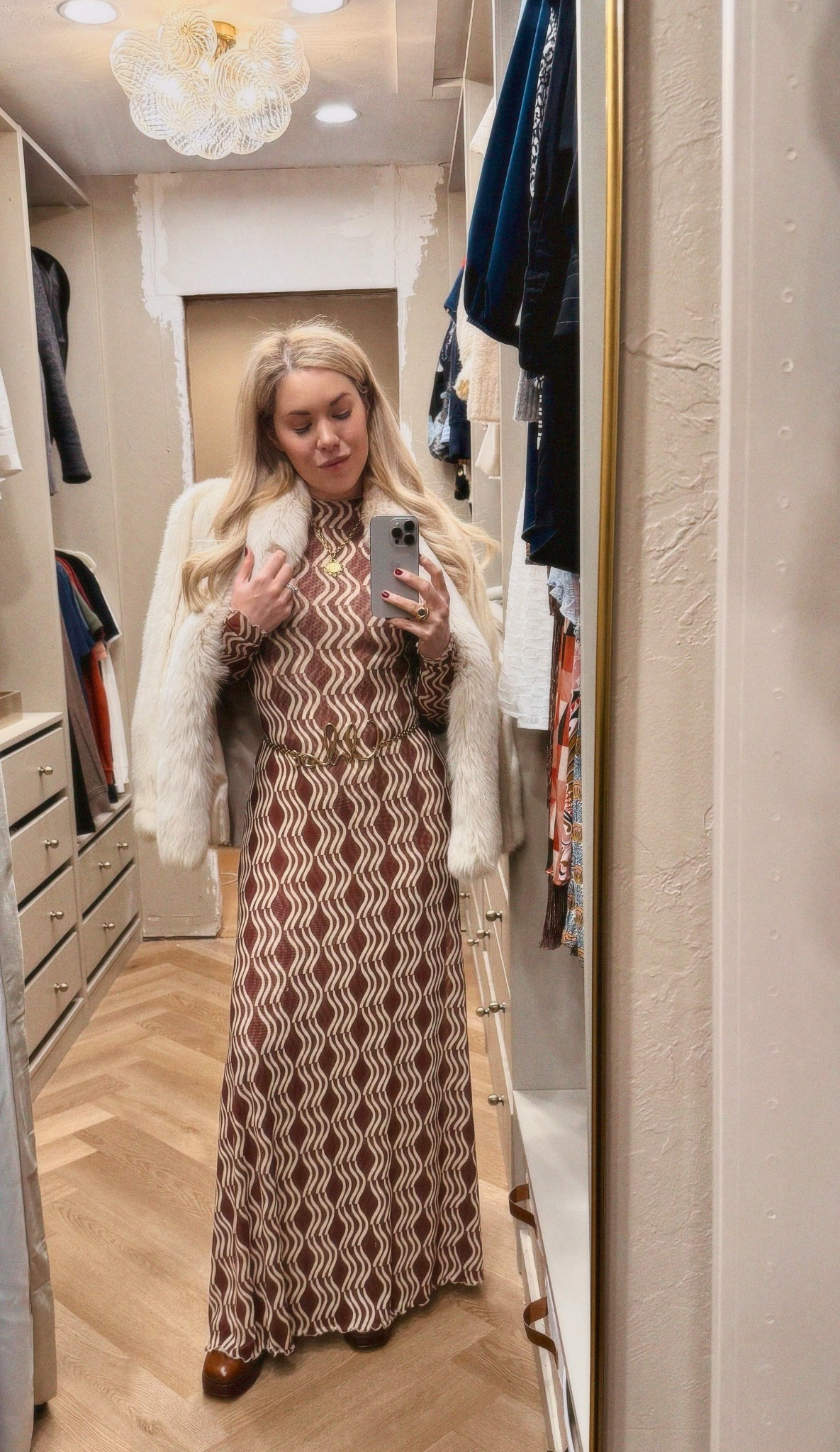 Finally a cute long sleeve maxi dress! 
Very stretchy runs TTS - wearing XS

#LTKSeasonal #LTKdayinmylife