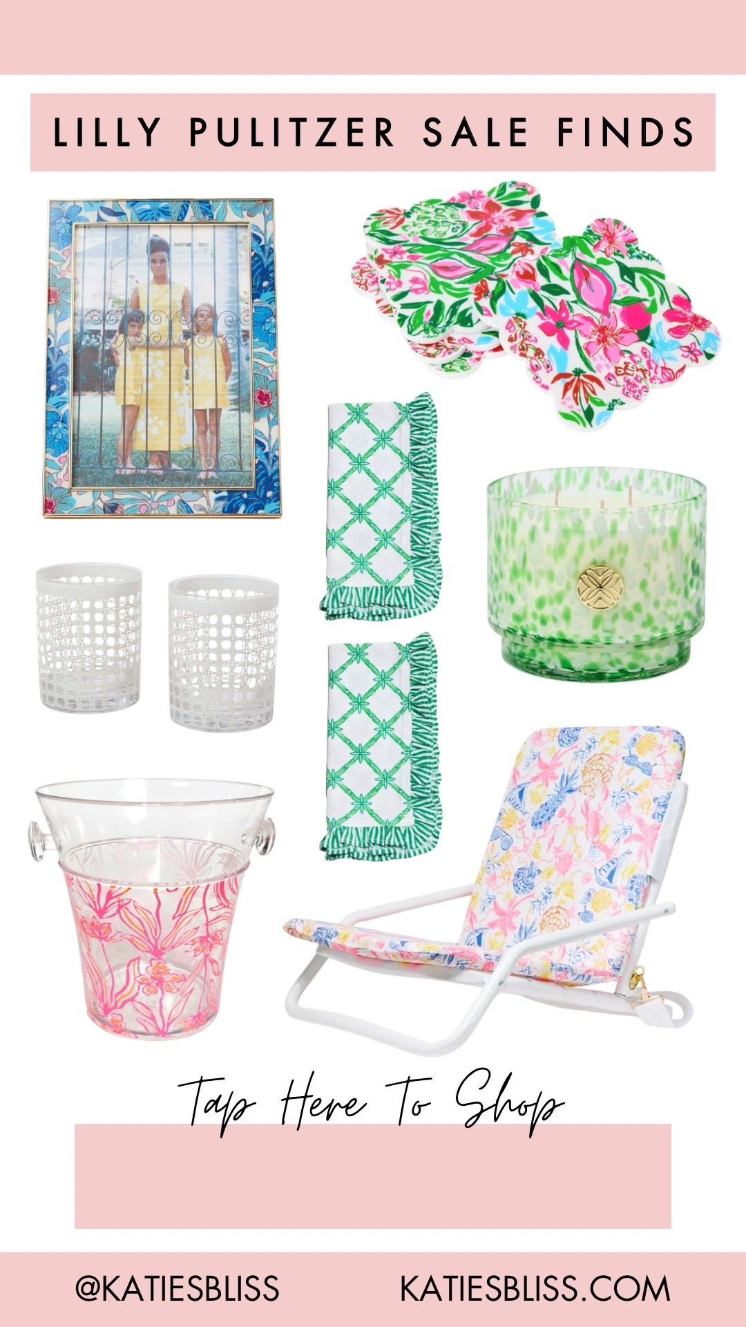 Lilly Pulitzer sale finds 🤍 up to 70% off 

Home. Decor. Sale. Deal. Markdown. Lilly Pulitzer sale. The Lilly sale. Beach. Hosting. Vacation. Travel. Floral. Coaster. Beach chair. Frame. Candle. Ice bucket. Napkin. Cocktail glasses. 



#LTKSaleAlert #LTKHome