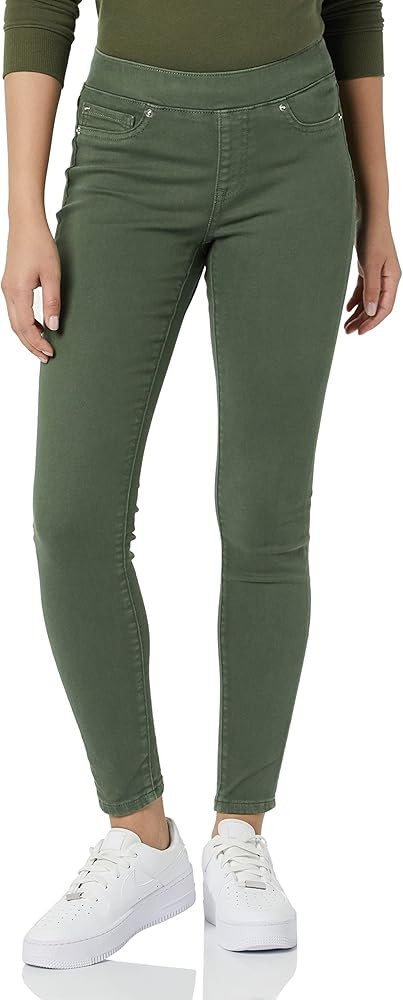 Amazon Essentials Women's Mid-Rise Stretch Pull-On Jegging (Available in Plus Size) | Amazon (US)
