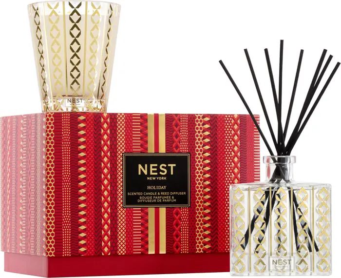 NEST New York Holiday Classic Candle & Reed Diffuser Set | Nordstrom | Nordstrom