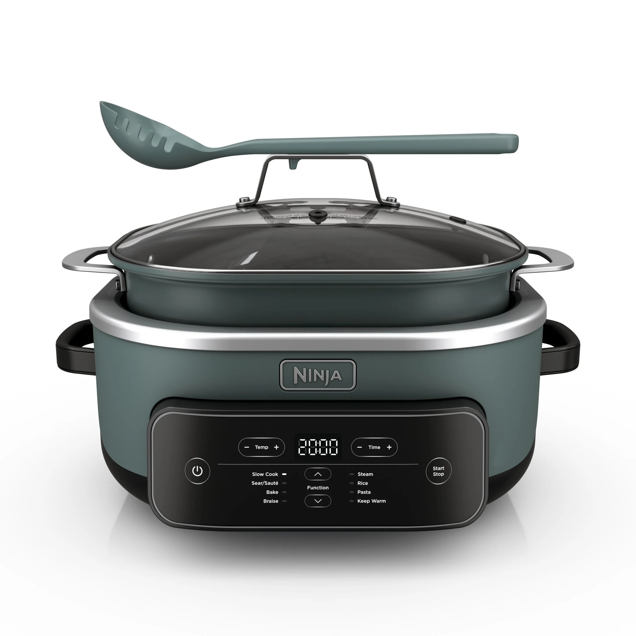 Ninja 8-in-1 PossibleCooker Plus 7.5 Qt Multi-Cooker, Slow Cooker, Steamer, Dutch Oven, MC2000 Sage Green | Walmart (US)