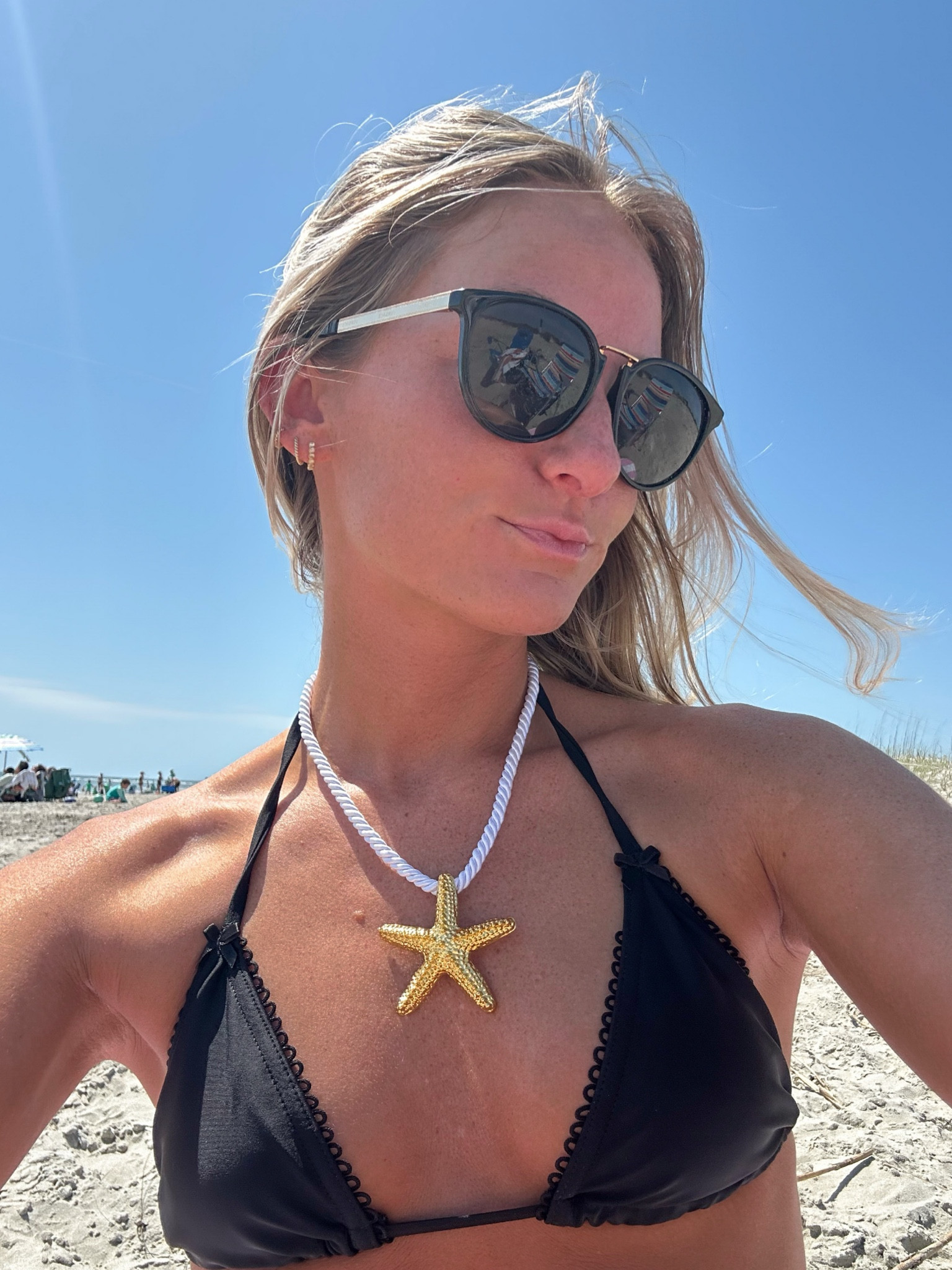 $8 starfish necklace!🌊☀️ perfect for beach or dinner accessories 

#starfishnecklace #beachjewlery #summer #beach 

#LTKFindsUnder50 #LTKSwim