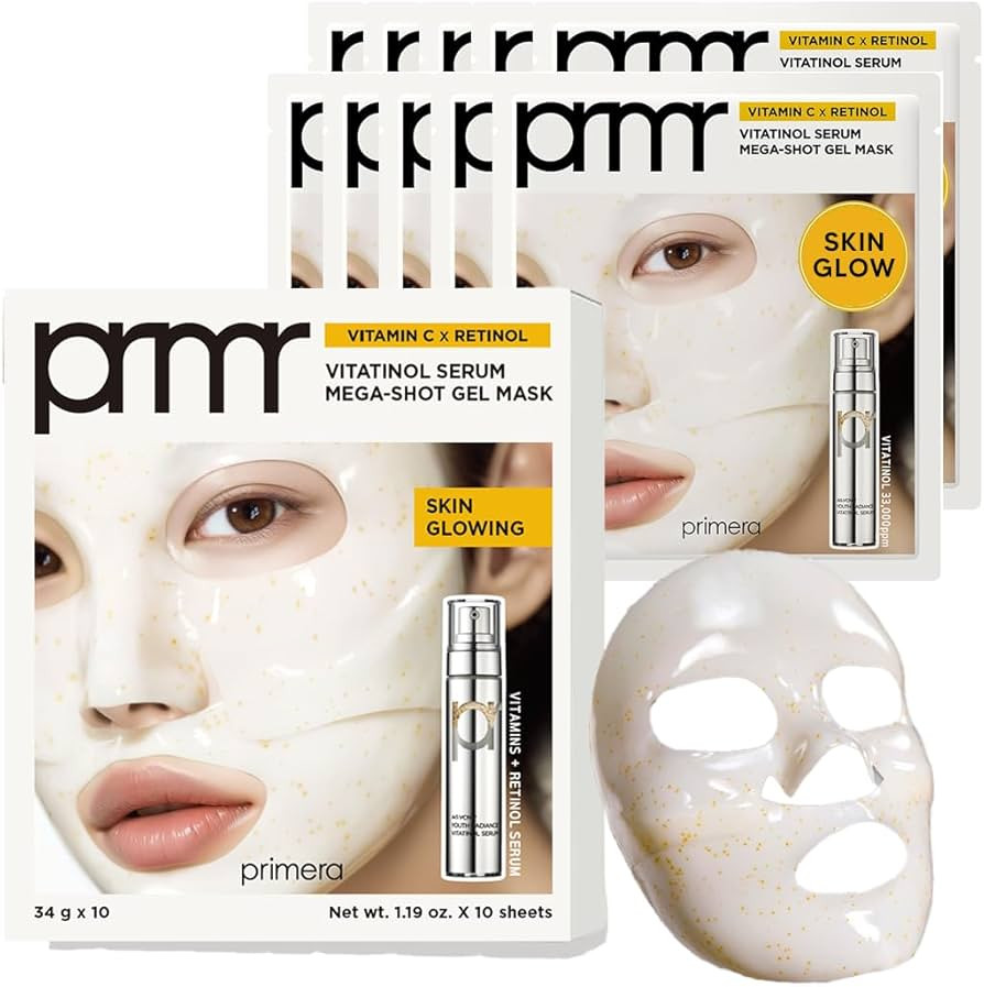 PRIMERA (PRMR Vitatinol Serum Gel Mask- Overnight Melting Masks, for Collagen Synthesis with Vita... | Amazon (US)