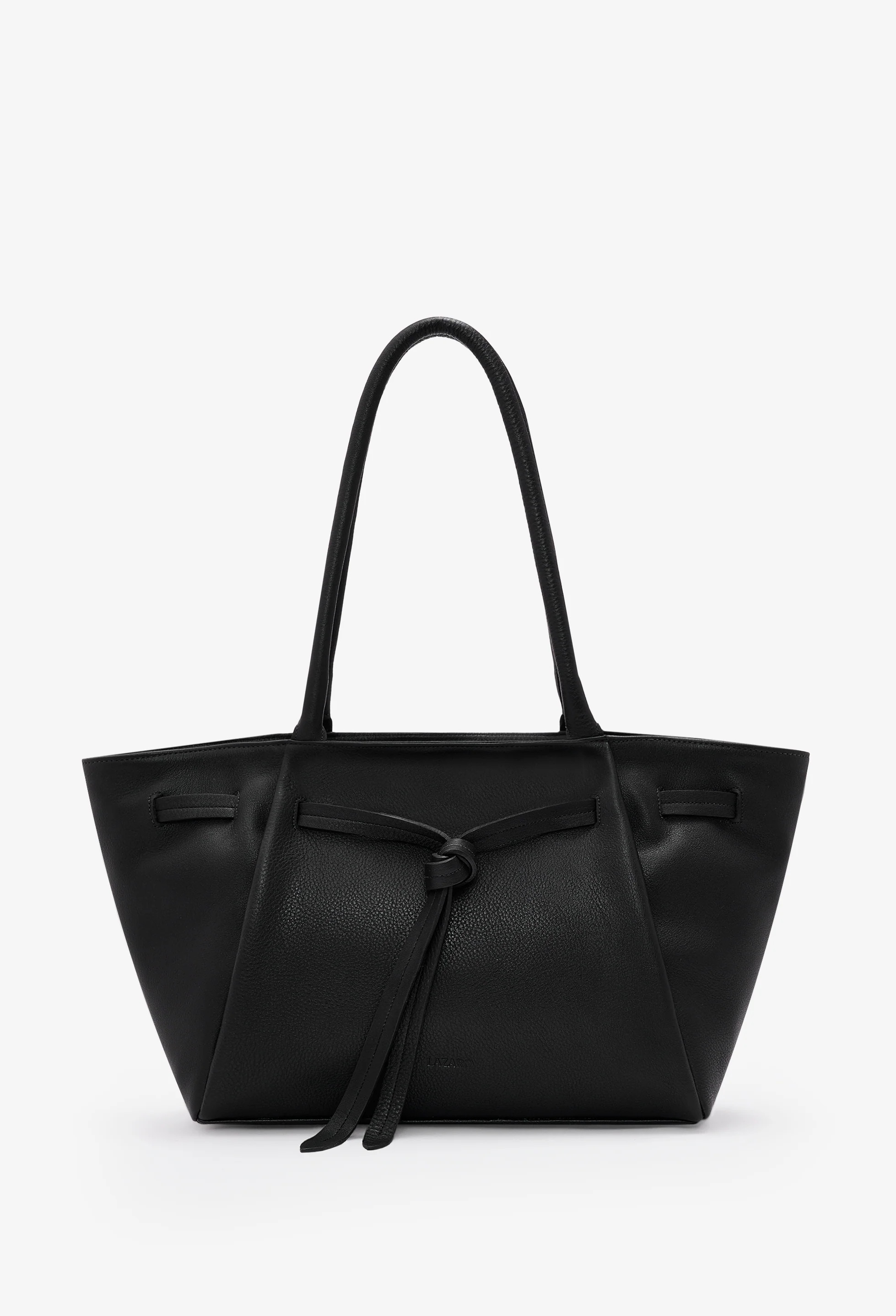 Warmi Large Carryall Leather Bag - Black | Lazaro Leather