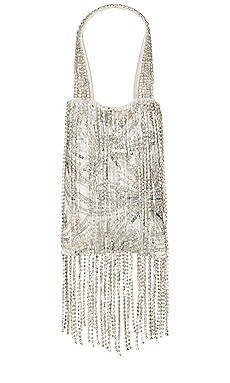 Avery Crystal Bag in Silver And White
                    
                    retrofete | Revolve Clothing (Global)
