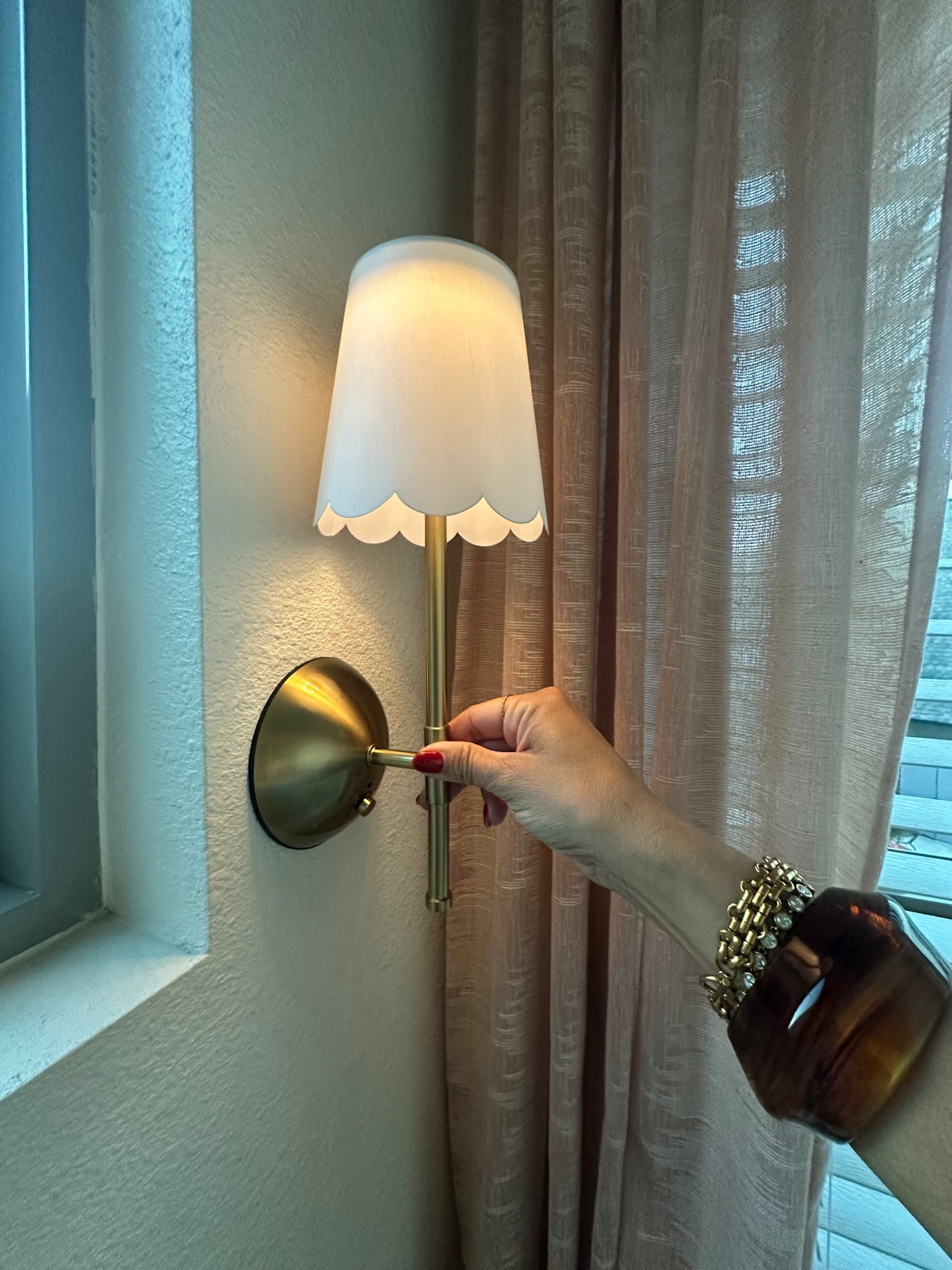 The sweetest wall sconce! 

#LTKHome