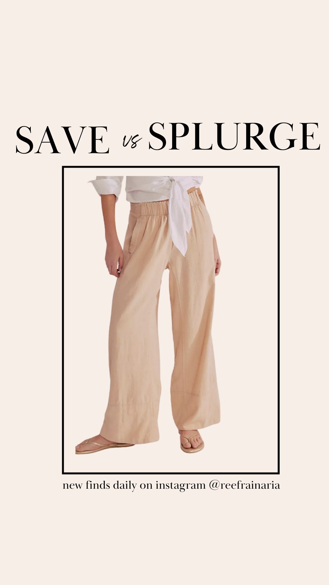 Save vs splurge spring and summer basics you can find daily look for less amazon finds on my instagram @reefrainaria 

#LTKSaleAlert #LTKStyleTip #LTKFindsUnder50