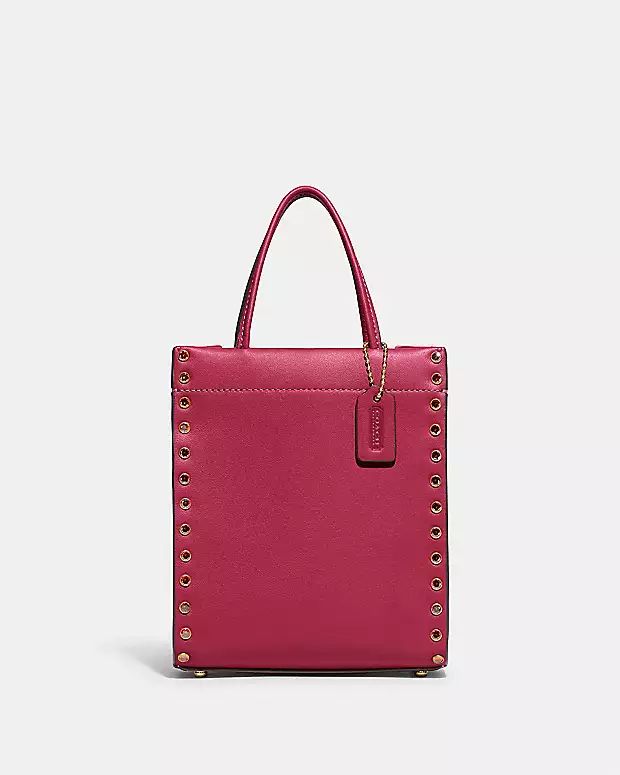 Mini Cashin Tote With Crystal Rivets | Coach Outlet