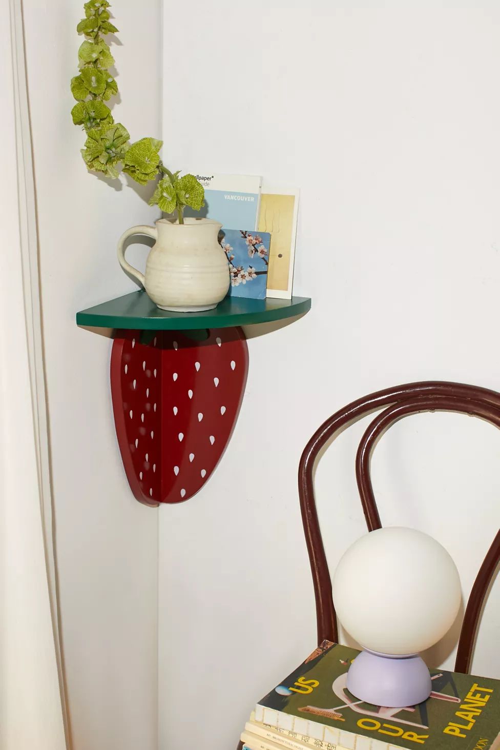 Strawberry Corner Wall Shelf | Urban Outfitters (US and RoW)