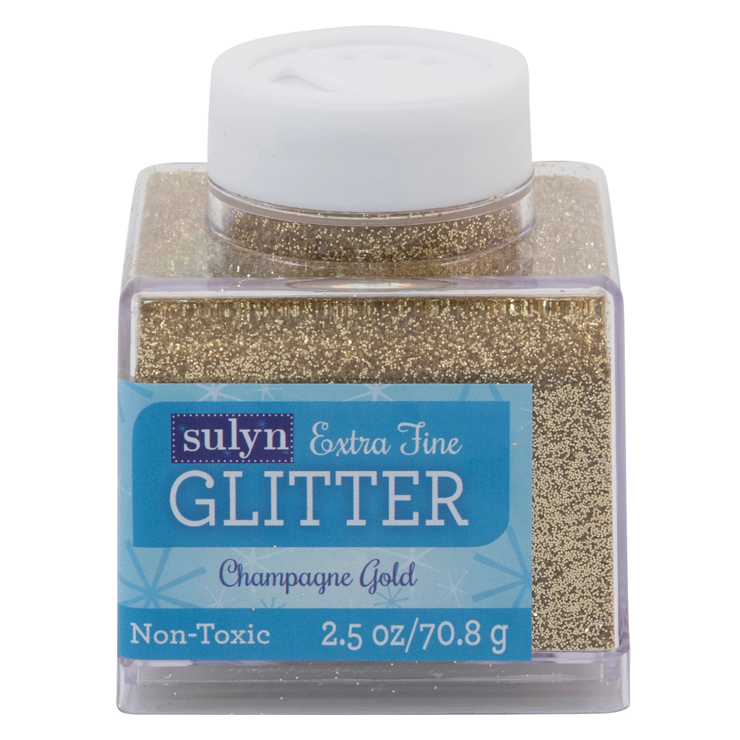 Sulyn Extra Fine Glitter for Crafts, Champagne Gold, 2.5 oz - Walmart.com | Walmart (US)