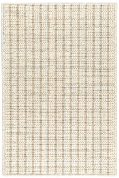 Lawrence Natural Woven Wool Custom Rug | Annie Selke