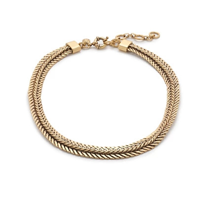 Double-chain necklace | J.Crew US